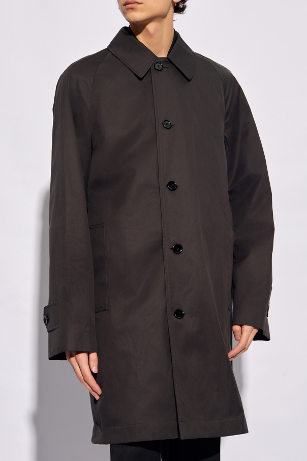 Burberry Oak Leaf Crest Jacquard Tuxedo Jacket | Black